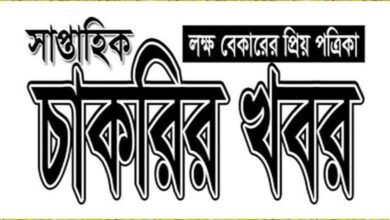 সাপ্তাহিক চাকরির খবর পত্রিকা