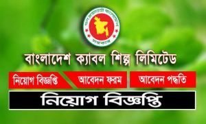 বাংলাদেশ কেবল শিল্প লিমিটেড নিয়োগ বিজ্ঞপ্তি ২০২২